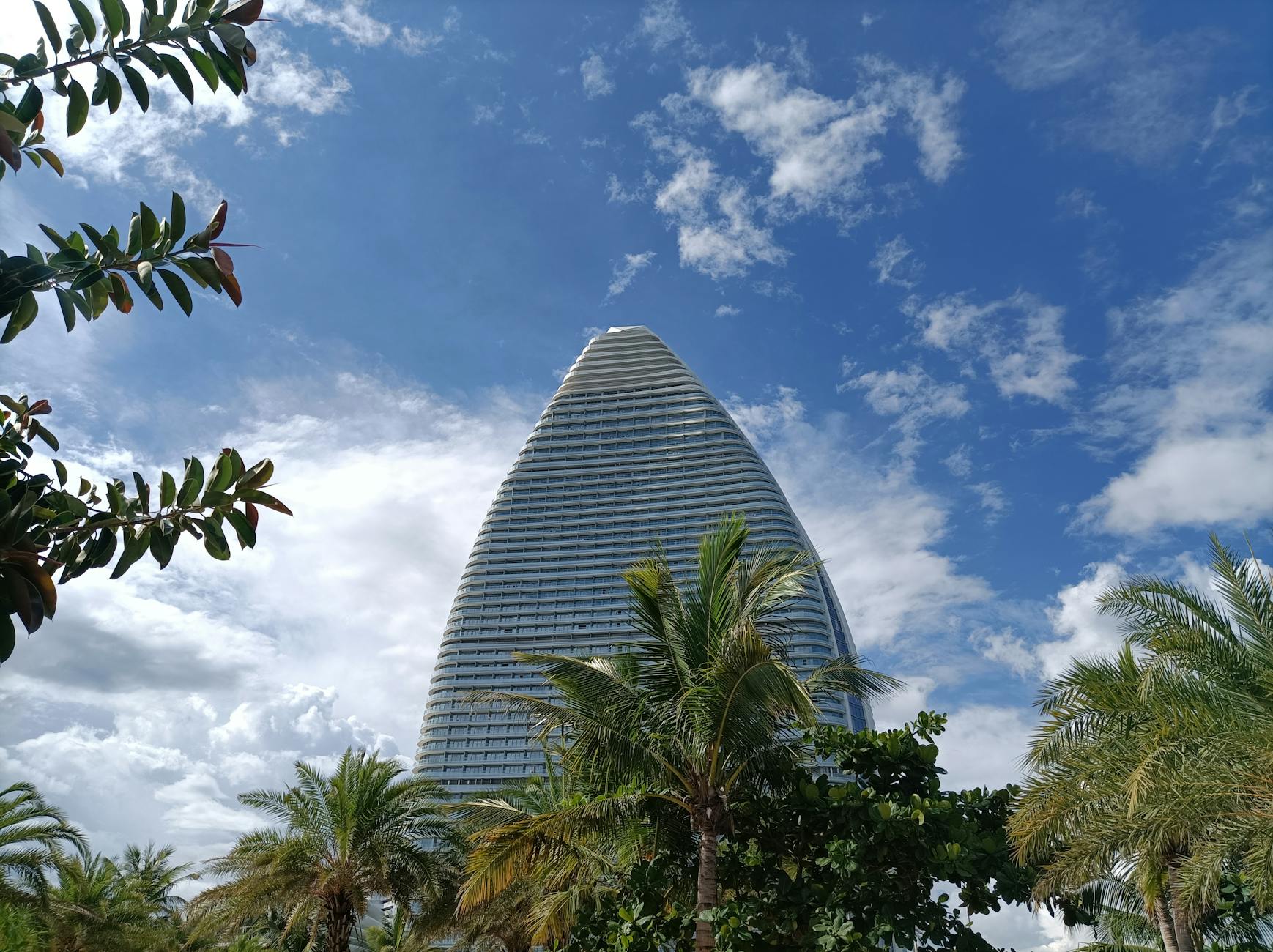 atlantis hotel skyscrapers in sanya