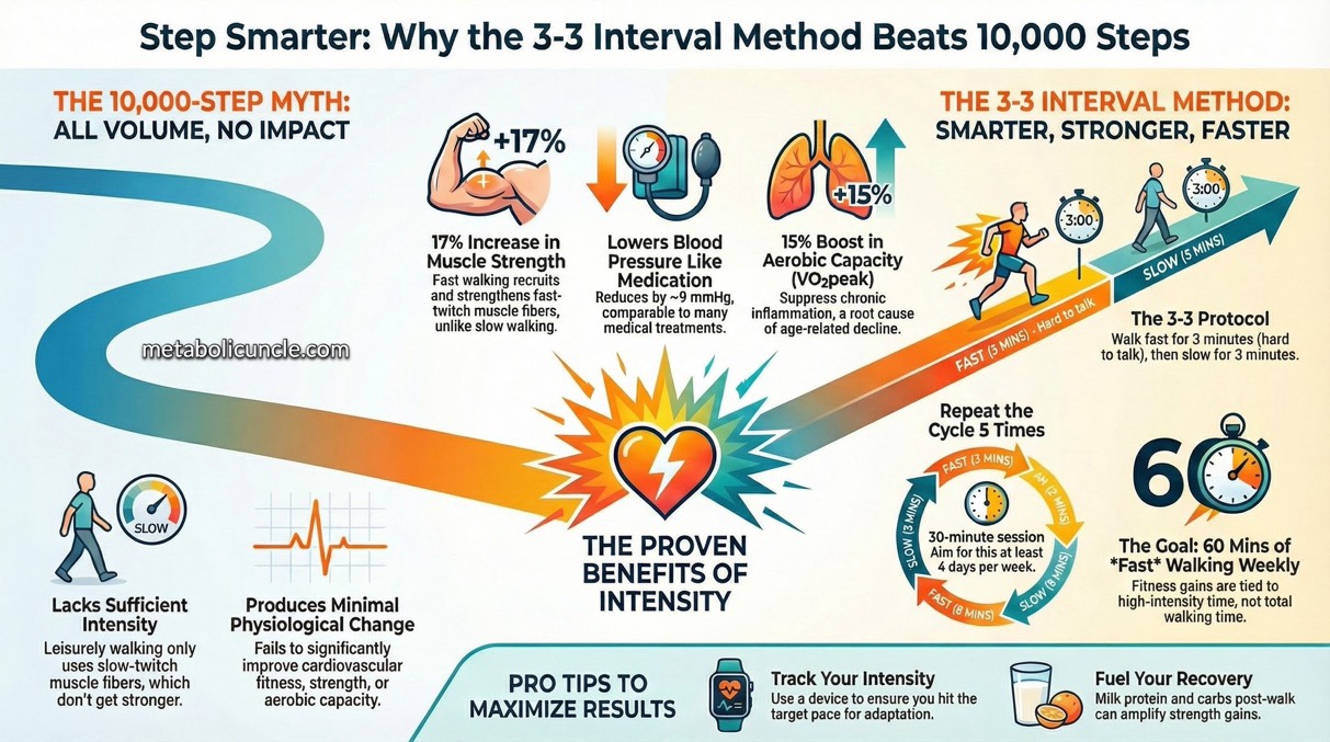 3:3:3 IWT (interval walking training)
